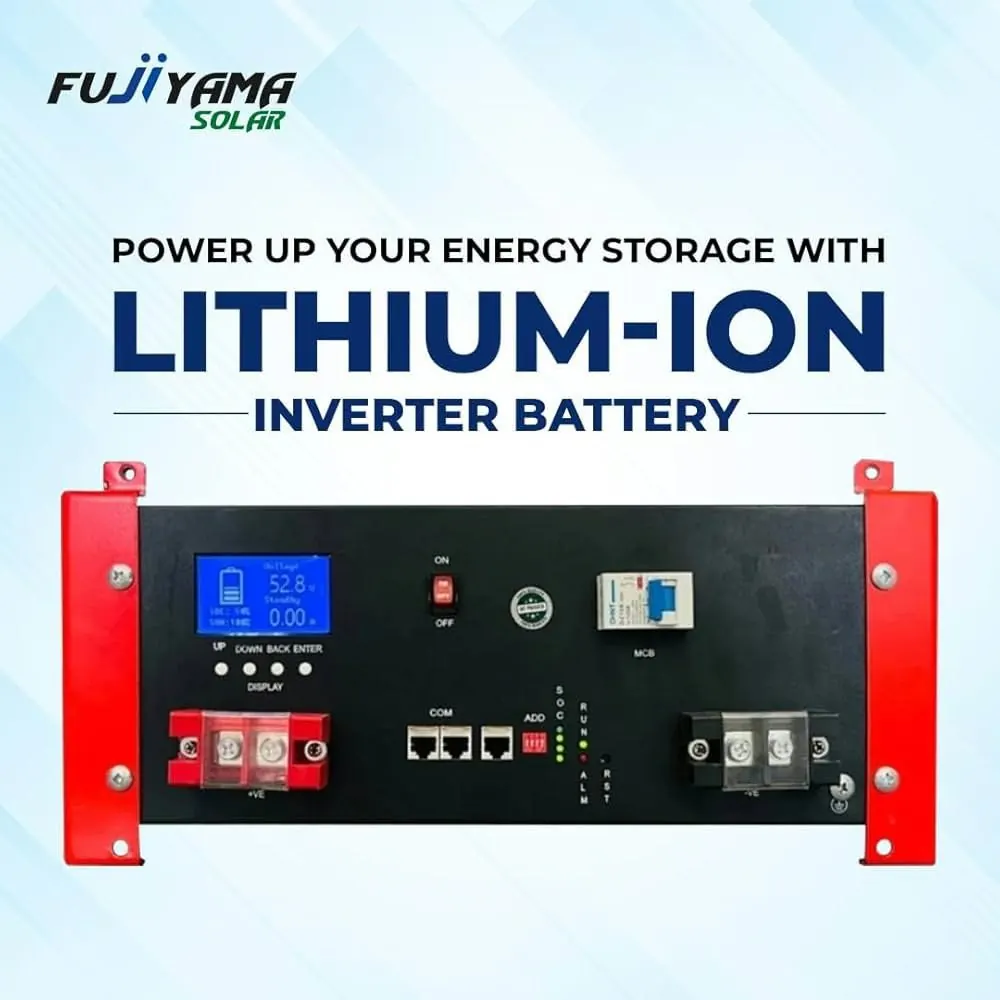 Fujiyama Lithium-Ion Inverter Battery Gurgaon - 52.8V Energy Storage